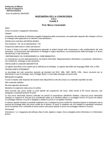 Politecnico di Milano Facoltà di Ingegneria dell`Informazione Anno