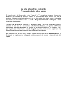 La lotta alla calvizie incipiente