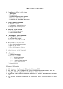 Laurea quadriennale in Matematica