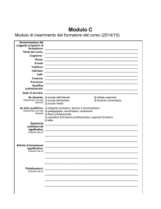 Modulo C