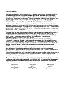 I grandi cambiamenti istituzionali in atto a seguito del processo di