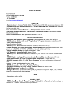curriculum vitae tomassoli luca