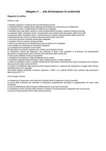 Allegato prove