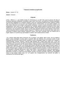 Traduzione database progettovidio