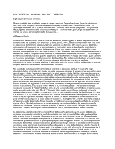 RISCOPERTE - GLI ANARCHICI SECONDO LOMBROSO E gli