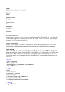 Corso - Guida dello studente