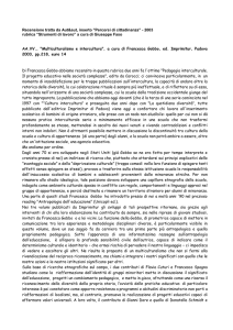 "Percorsi di cittadinanza" - settembre 2003 rubrica “Strumenti di