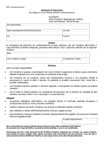 allegato modello