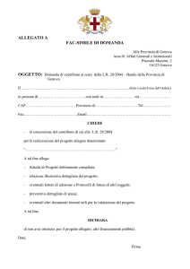 allegato a - Provincia di Genova