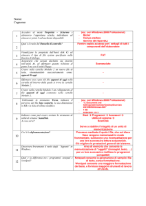 Soluzioni Test 1
