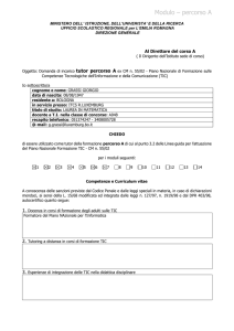 rtf - Progetto Marconi - Ufficio Scolastico Regionale per l`Emilia