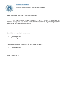 Esito procedura comparativa