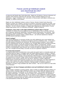 perché gli intellettuali credenti