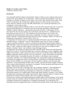 Matthew S. Gordon, Capire l`Islam Traduzione: Rosaria Trovato