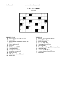 crucinumero - Matematicamente