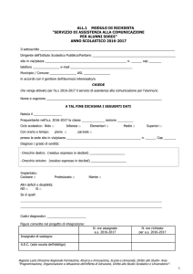 "servizio di assistenza alla comunicazione per