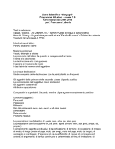 latino - Liceo Morgagni