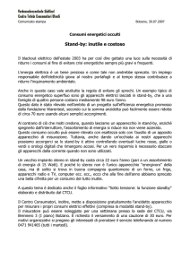 Consumi energetici occulti