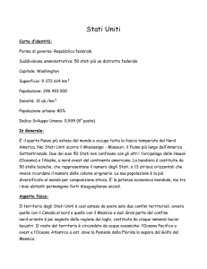 Stati Uniti _tesina_geografia
