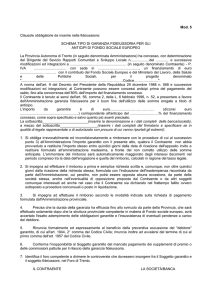 Mod 5 - Provincia autonoma di Trento