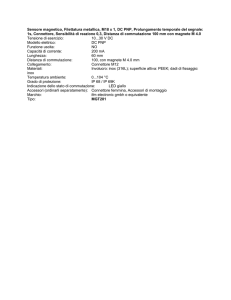 Sensore magnetico, Filettatura metallica, M18 x 1, DC PNP