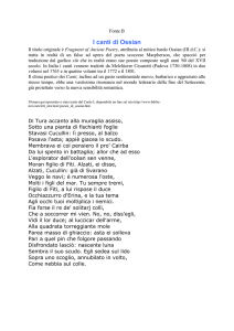 I canti di Ossian