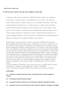 Aerei a terra e l`auto vola