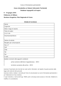 Scheda di iscrizione (formato rtf - word)