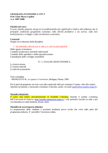 geografia economica cfu 6