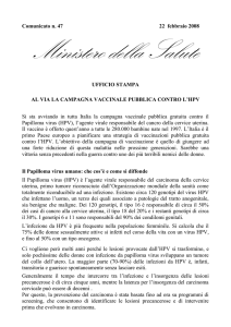 Comunicato n° 430 del 19 NOVEMBRE 2001