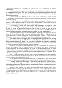 Appello a insegnanti, collegi docenti e personale delle