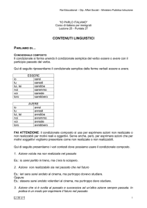 Contenuti linguistici