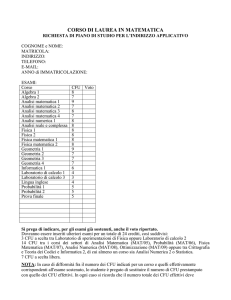 Immatricolati dal 2005/06 al 2007/08