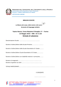 Ministero dell`Istruzione, dell`Università e della Ricerca Ufficio