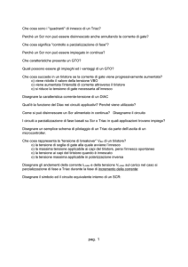 Verifica sui tiristori