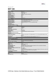 MHT 300 - Riello UPS