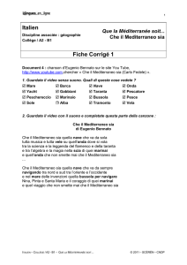 Fiche CorrigŽ 1