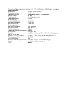 Flussostato, Tipo compatto per adattatore, DC PNP, Certificazione
