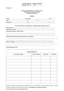 Modello di Prescrizione Specialistica