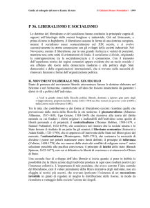 Liberalismo e socialismo