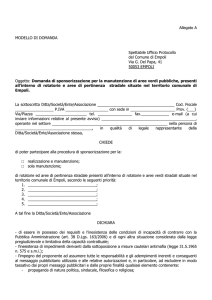 Allegato A - Comune di Empoli
