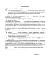 Consenso Informato Addì_______________ Il