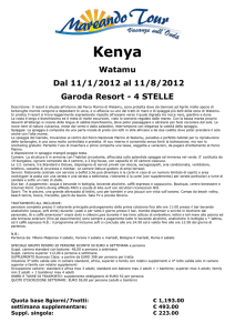 4 STELLE - Mareando Tour