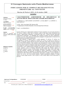 Scarica il template RTF del form di abstract con le istruzioni di