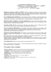 GEO4 - Dipartimento di Matematica e Informatica
