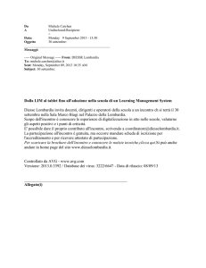 Da Michele Carchen A Undisclosed-Recipient: > Data: Monday 9