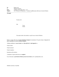 Da Redooc.com A Magistri Cumacini Data: Tuesday 24 November