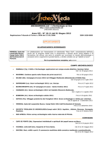 ARCHEOMEDIA.net - L`Archeologia on line