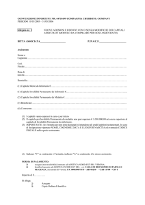 Dichiaro che le risposte sopra date sono esatte e veritiere e ne