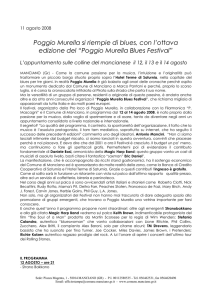 Poggio Murella Blues Festival